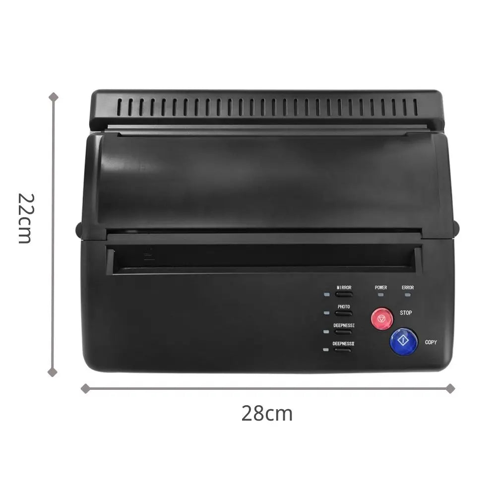 Tattoo Transfer Machine Professional Thermal Copier Stencil Transfer Printing For Normal Tattoo Paper Fast Transfer Low Noise