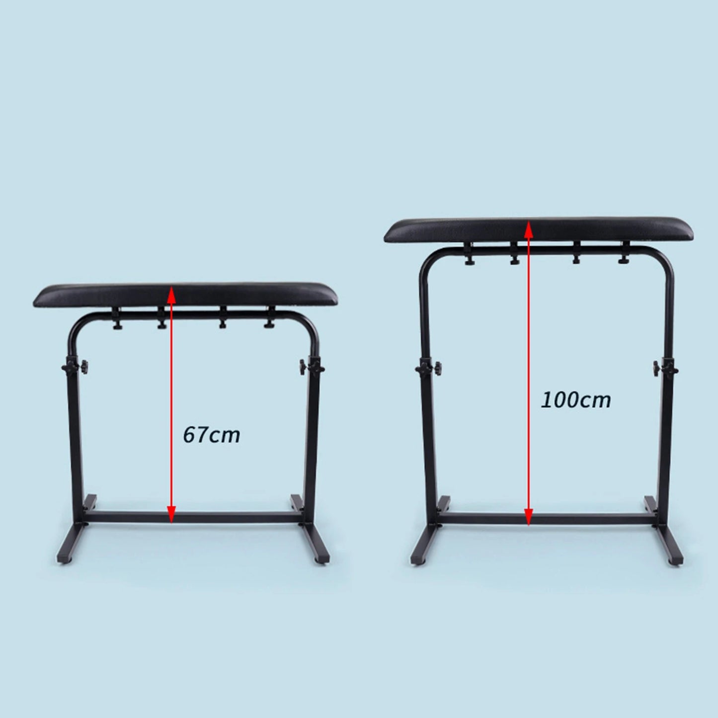 Tattoo Arm Rest Iron and PU Leather Professional Tattoo Supplies Thicken Enlarge Accessories Tattoo Arm Bracket for Salon Studio