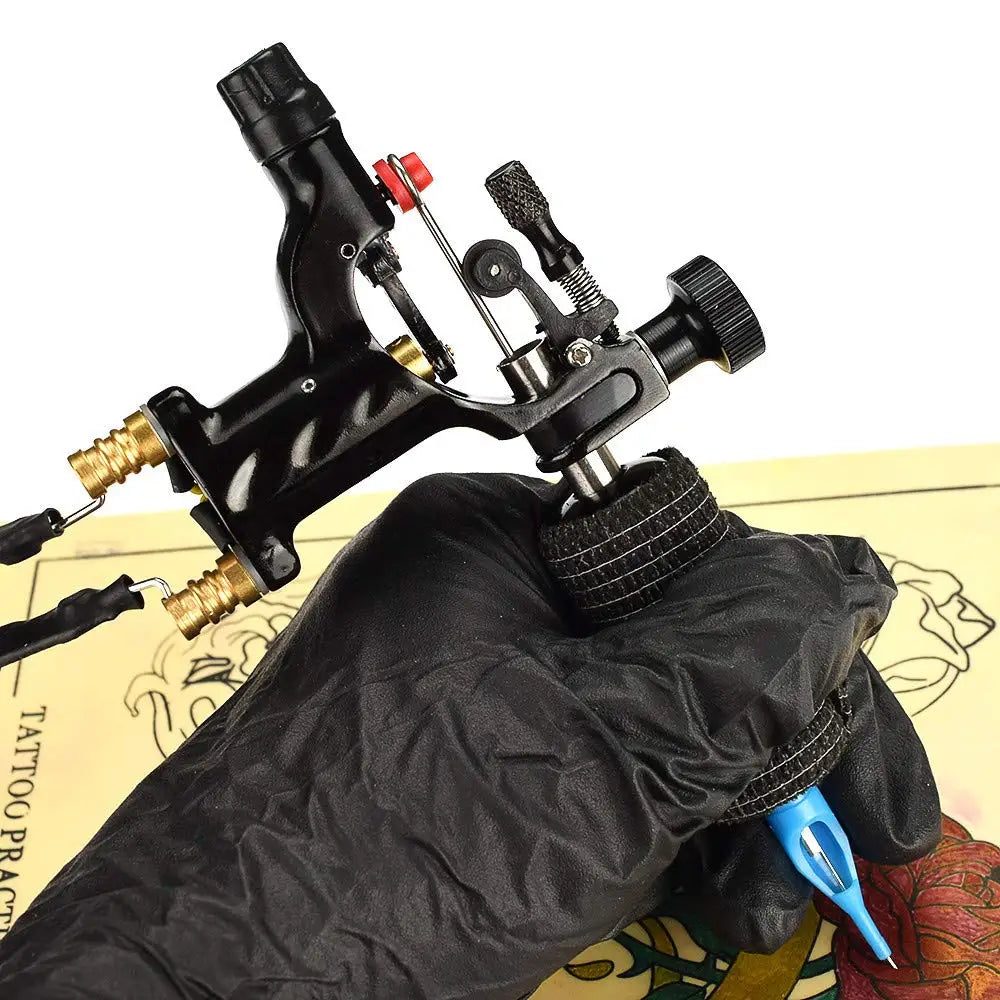 24pcs Camouflage Tattoo Grip Bandage Cover Elastic Wraps Tapes Nonwoven Self-adhesive Finger Protection for Tattoo Machine Pen