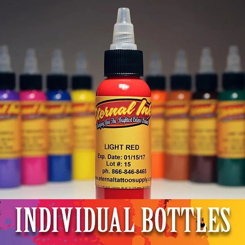 30ml/Bottle 25 Colors Professional Tattoo Ink Set For Body Art  Natural Plant Permanent Pigment Paint .Tattoo Ink Set
