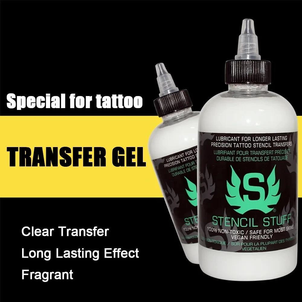 250ML Professional Tattoo Stencil Magic Gel for Thermal Copier Tattoo Transfer Stuff Solution Tattoo Cream Tattoo Ink Set