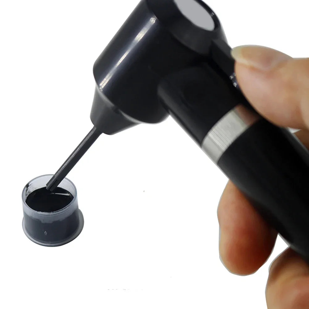 1pc Electric Tattoo Ink Mixer Color Blender Machine with 100 Sticks Pigment Agitator Supply Body Art Accessories Tools