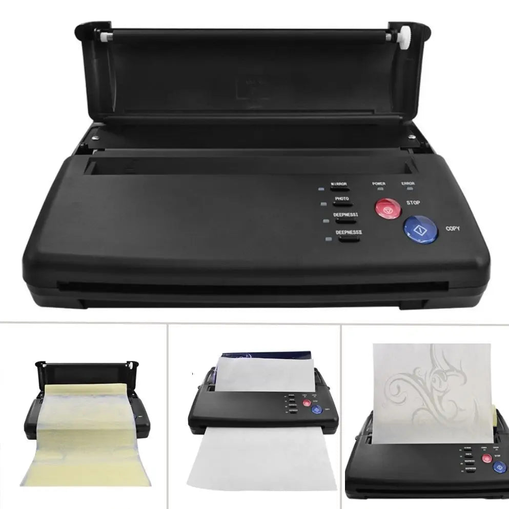 Tattoo Transfer Machine Professional Thermal Copier Stencil Transfer Printing For Normal Tattoo Paper Fast Transfer Low Noise