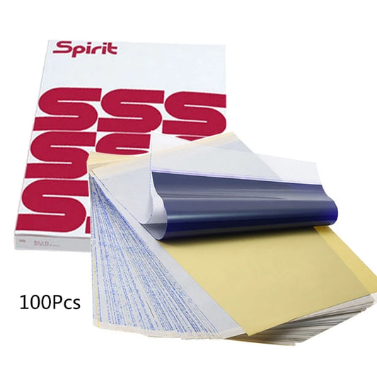 100 Sheets  Transfer Paper A4-Size 4 Layers Spirit-Stencil Carbon