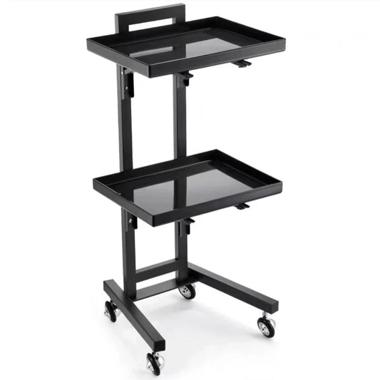 Tattoo Beauty Salon Trolley Utility Cart Makeup Rolling Salon Trolley Cosmetic Acrylic Carrito Auxiliar Salon Furniture BL50ST